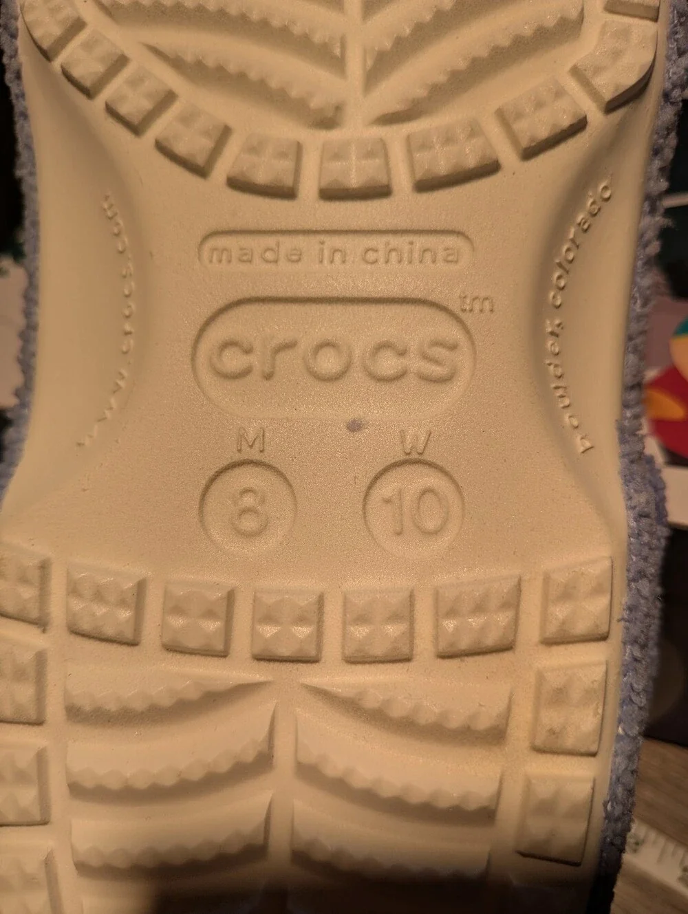 Crocs X South Park NEW Towelie Terry Cloth Classic Clogs Size 10 Women 8 Men